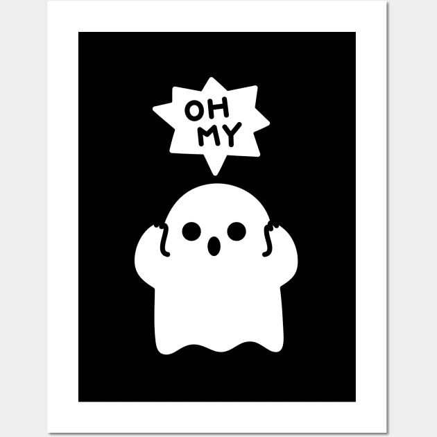 Oh My Ghost! Wall Art by rarpoint